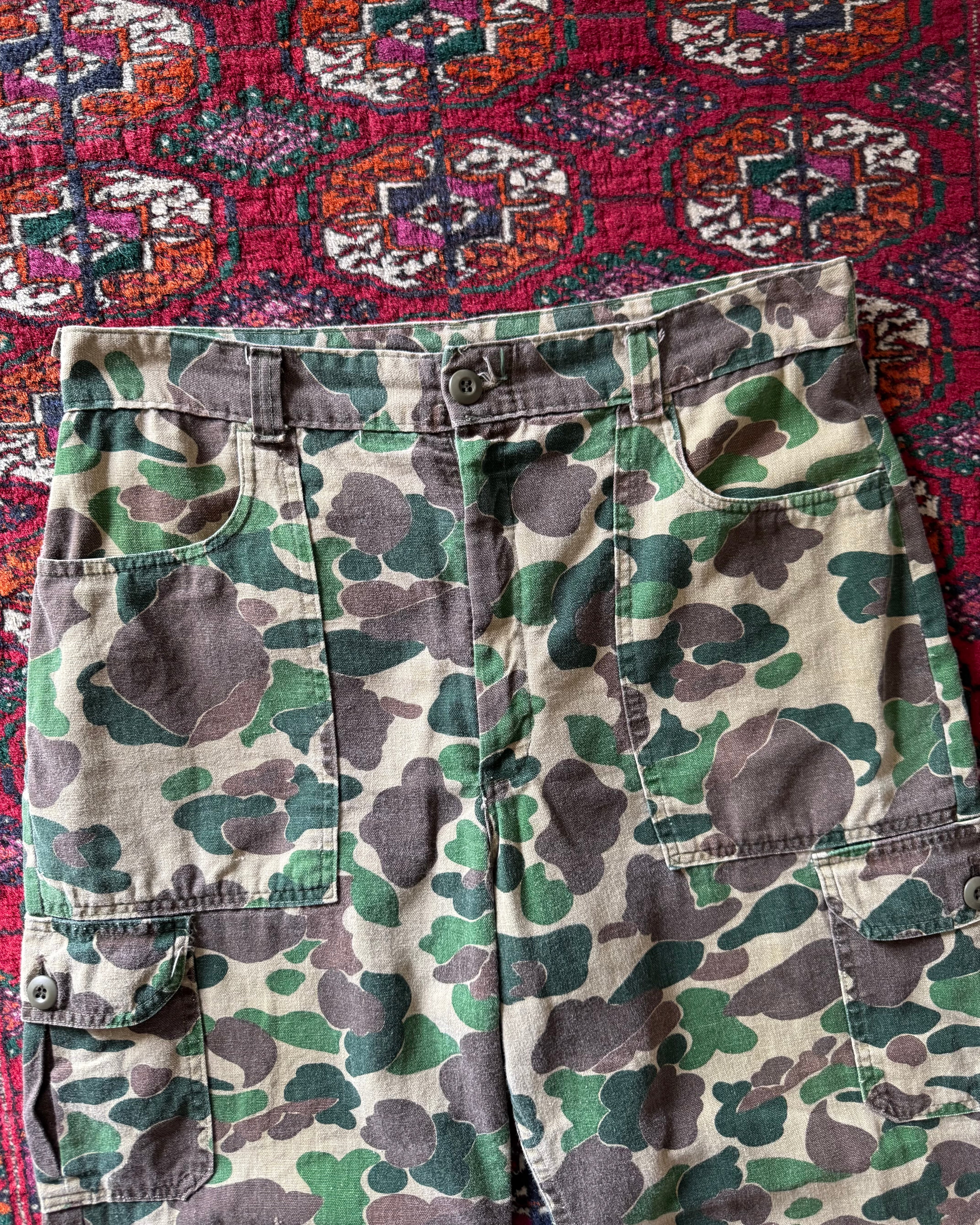 1970s frog camo fatigues
