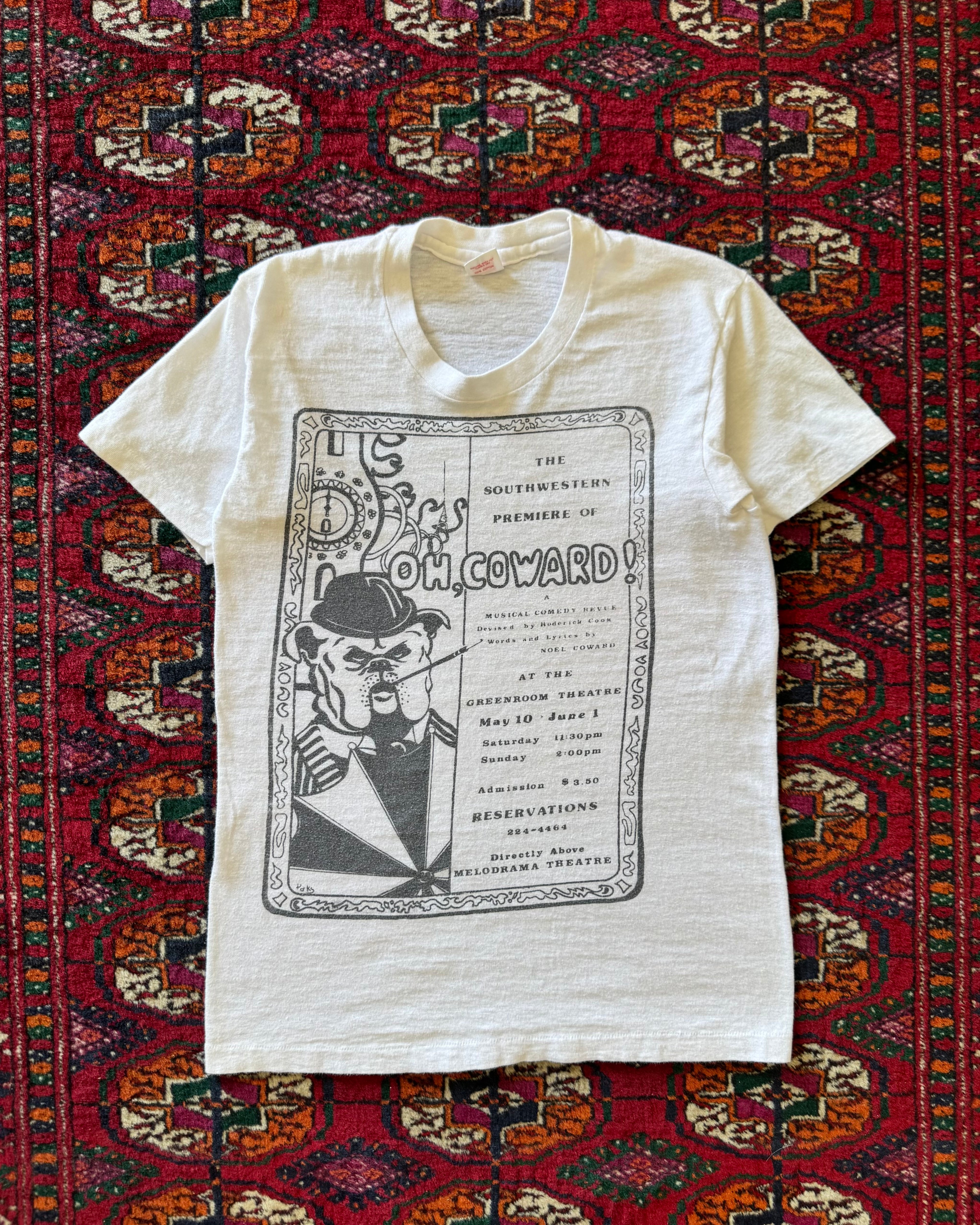 1960s/70s Oh, Coward theatre tee