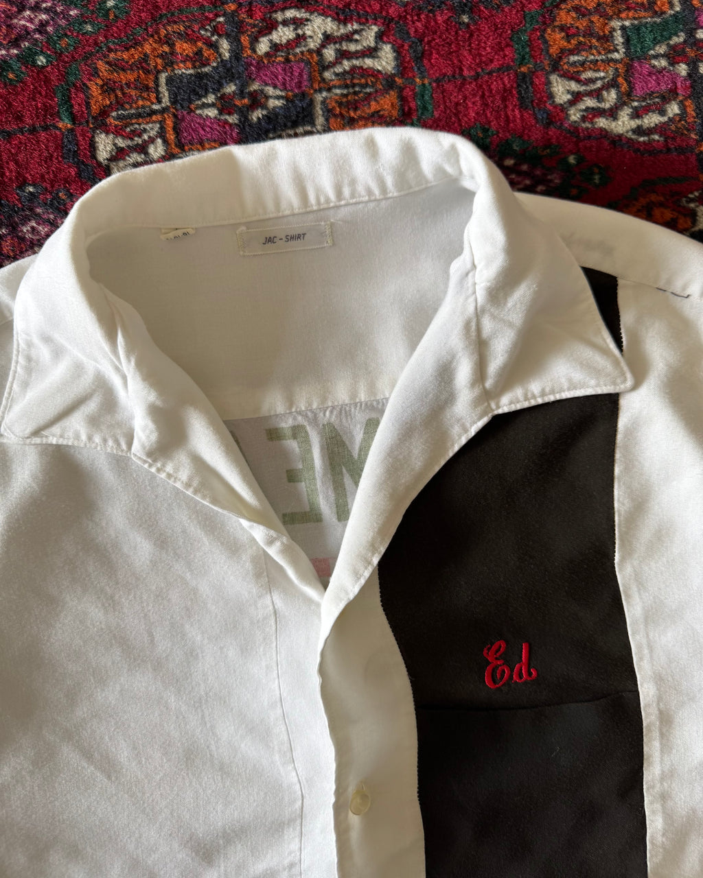 Vintage Rylon Elm Hill meats jac-shirt bowler ￼