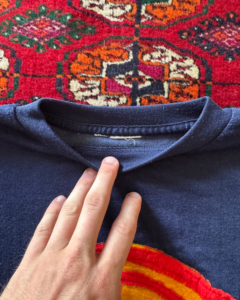 1970s Homemade Superman thermal