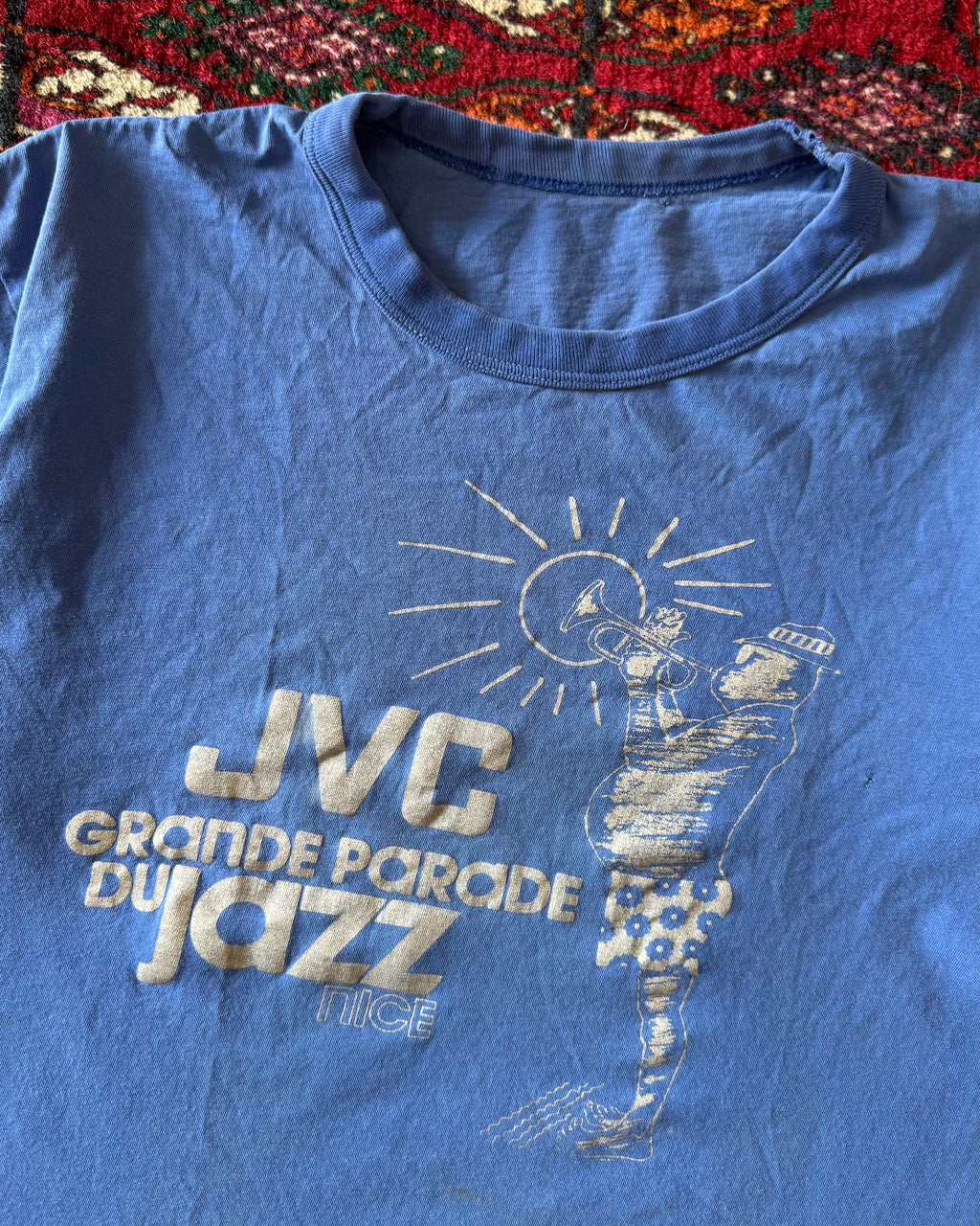 Vintage 1970s JVC jazz parade T-shirt ￼