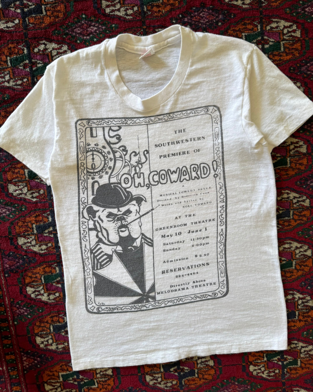 1960s/70s Oh, Coward theatre tee