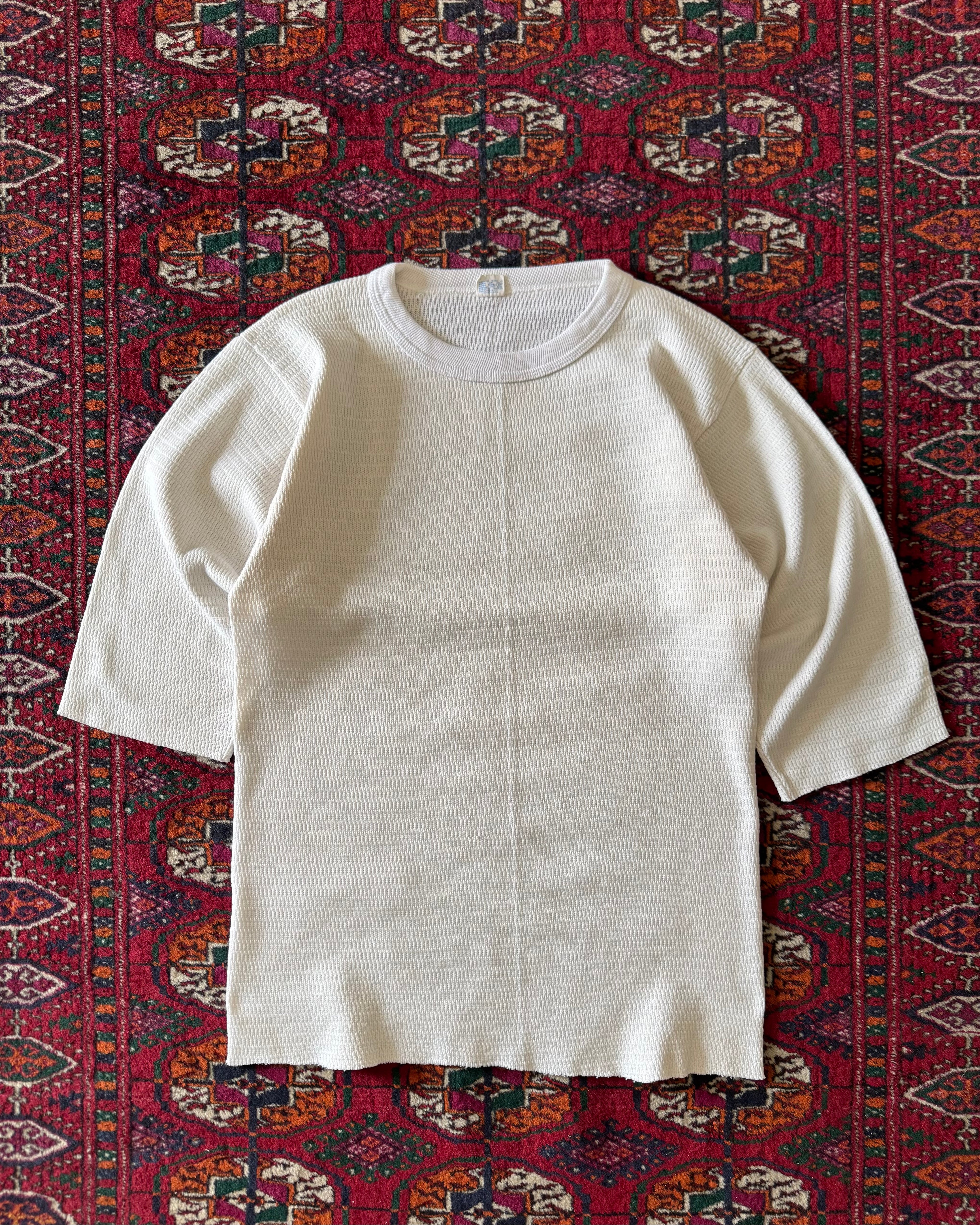 1960s thermal undershirt, chopped sleeves