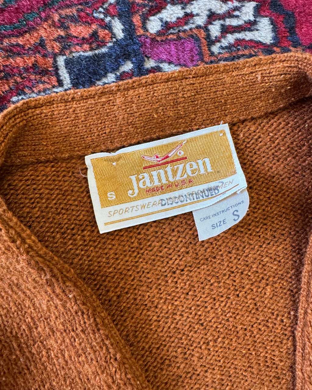 Vintage Jantzen 1970s cardigan