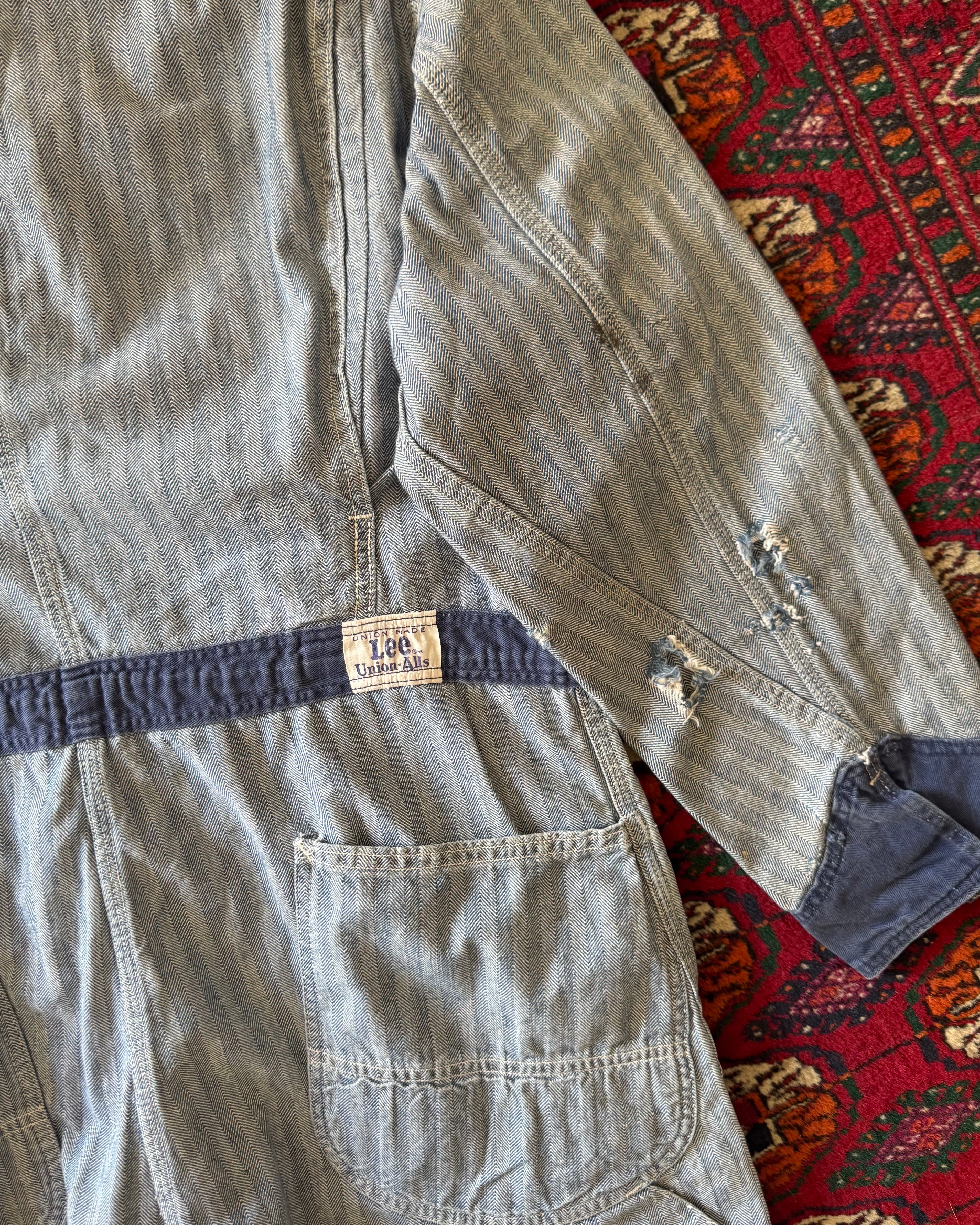 1950s Lee union made sanfoized coveralls￼