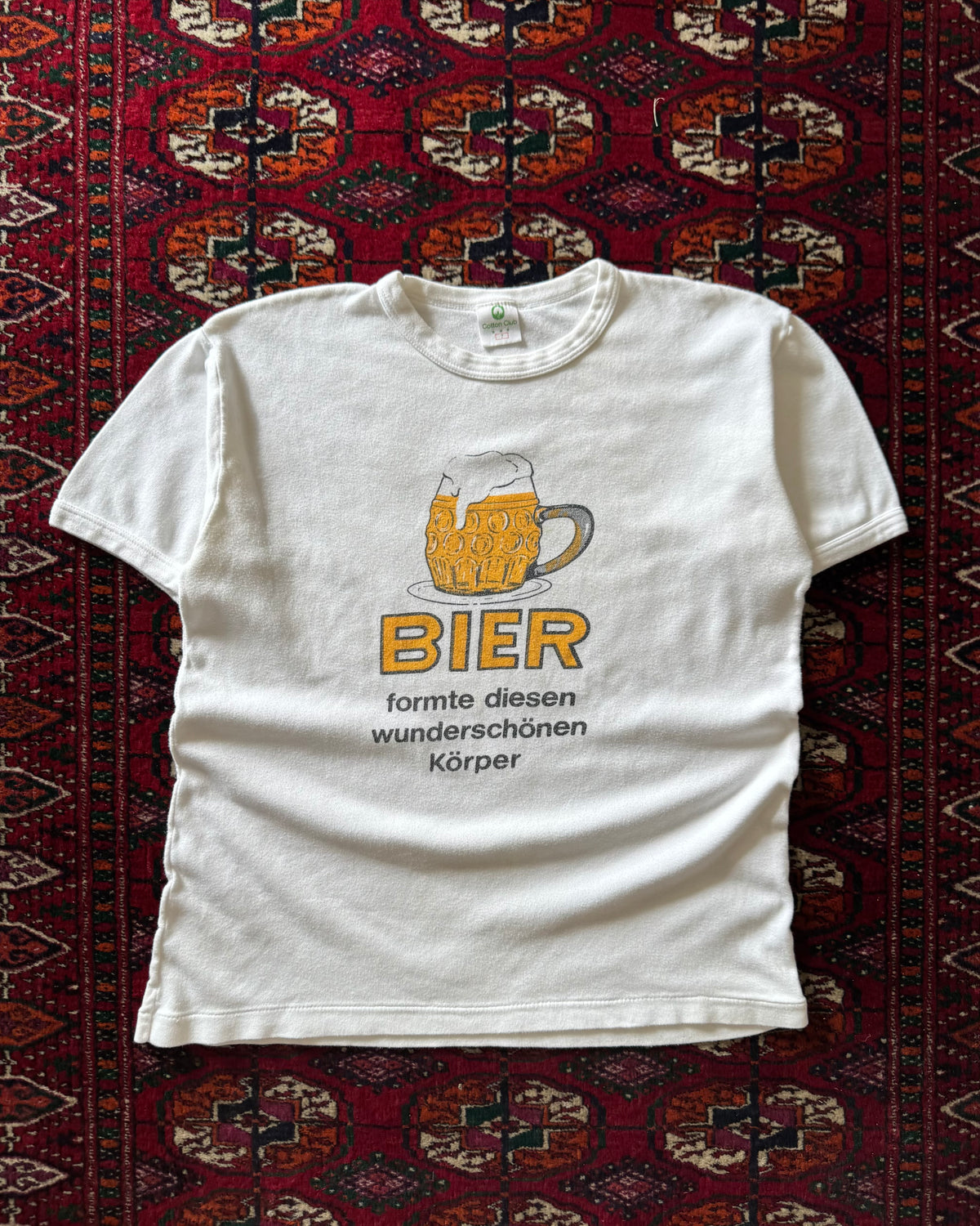 1980s BIER ringer tee