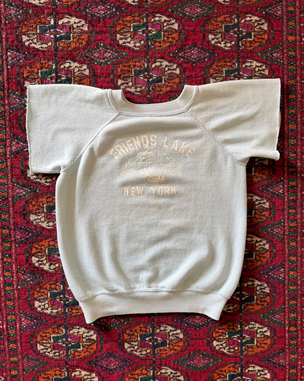 1970s friends lake NY cut sweat