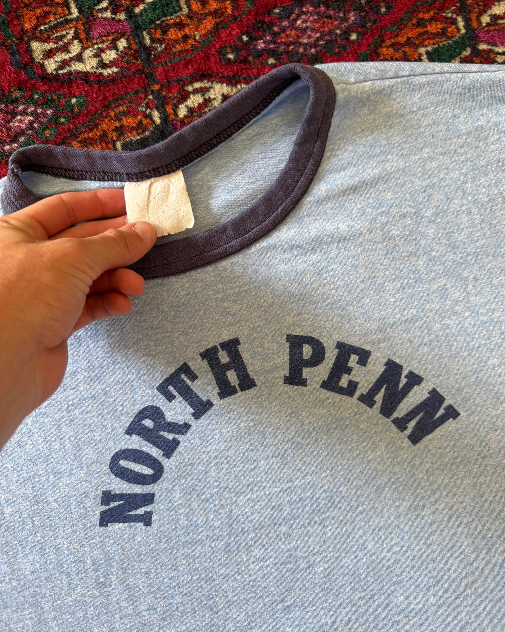 1980s North Penn ringer tee