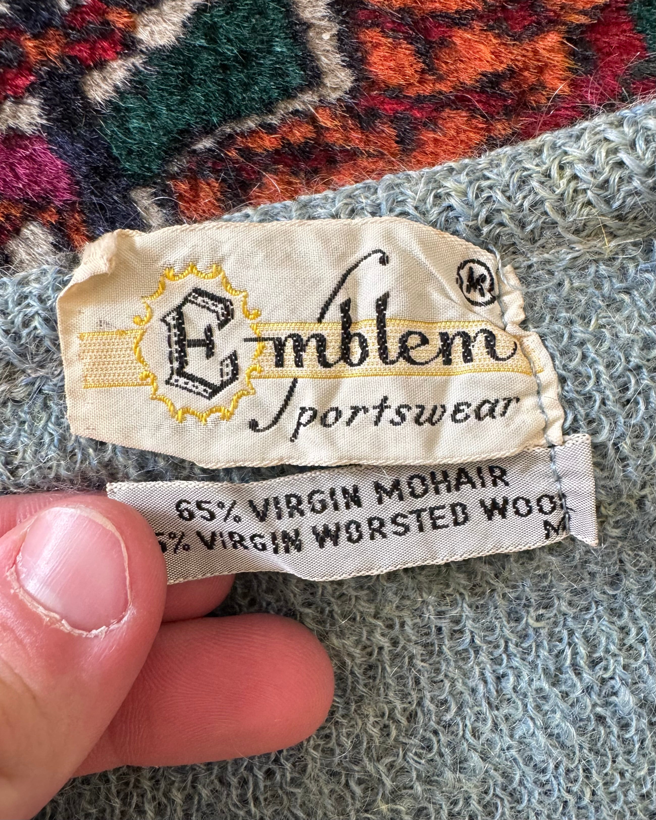 1960s mohair sweater