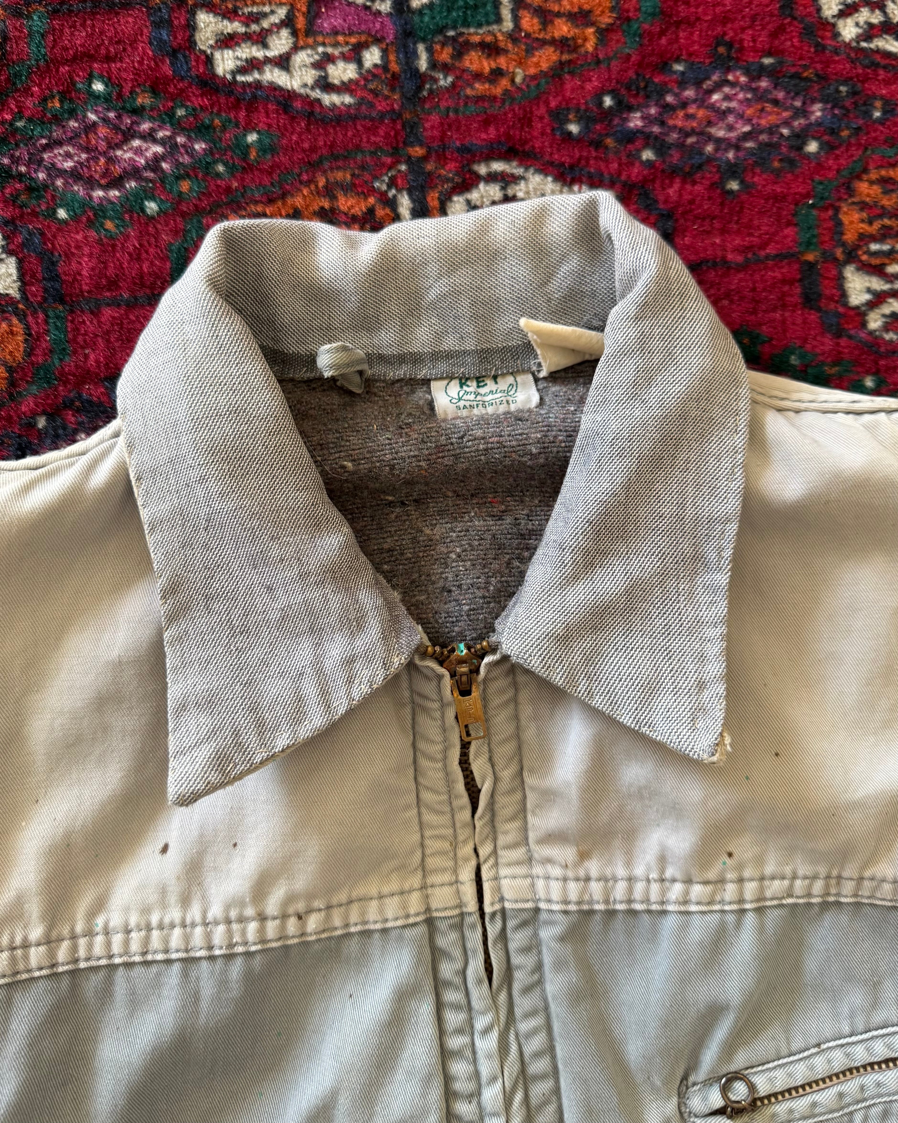 1950s Key Imperial Sanforized insulated work jacket