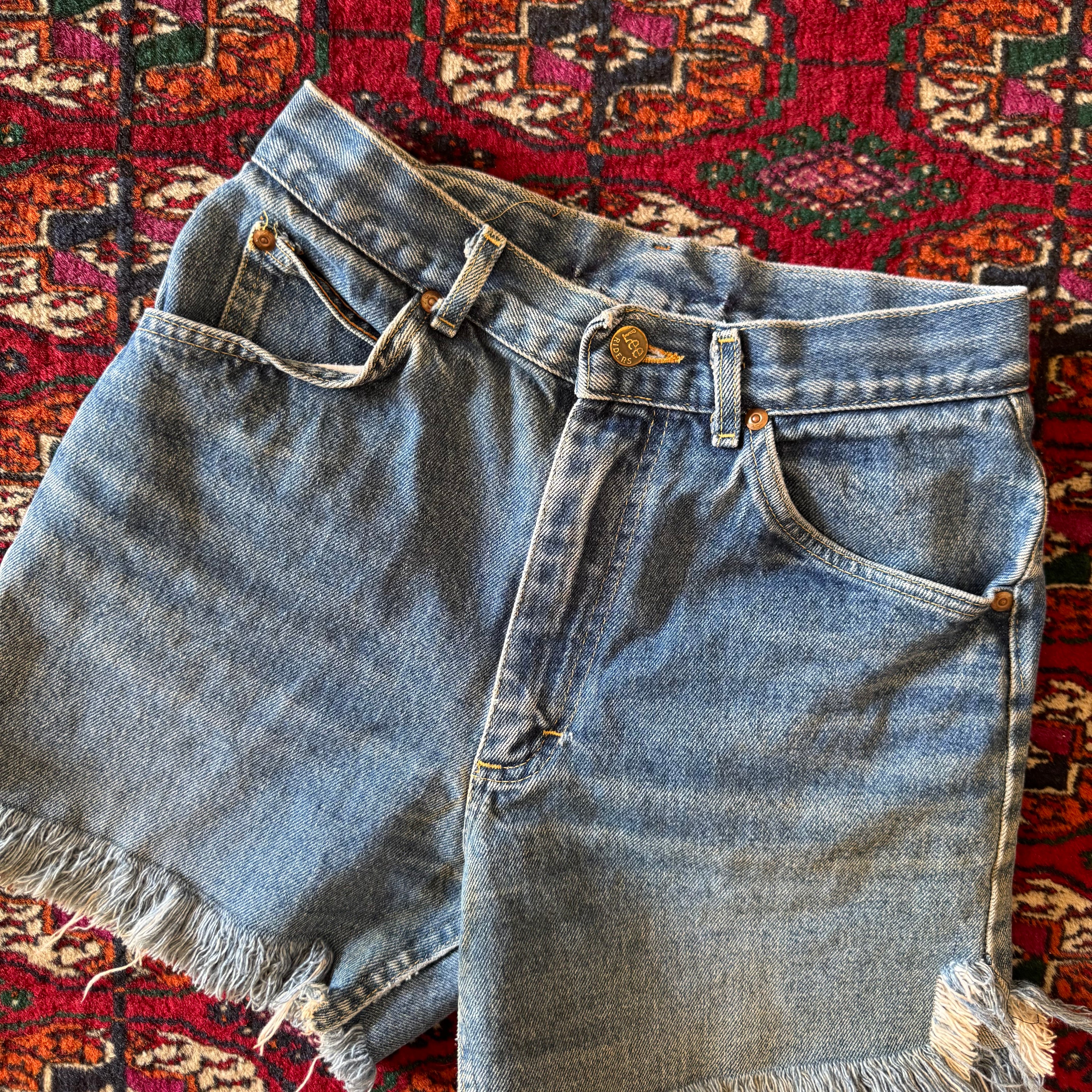 Vintage 1970s cut off jeans ￼