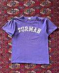1970s/80s Furman purple faded tee