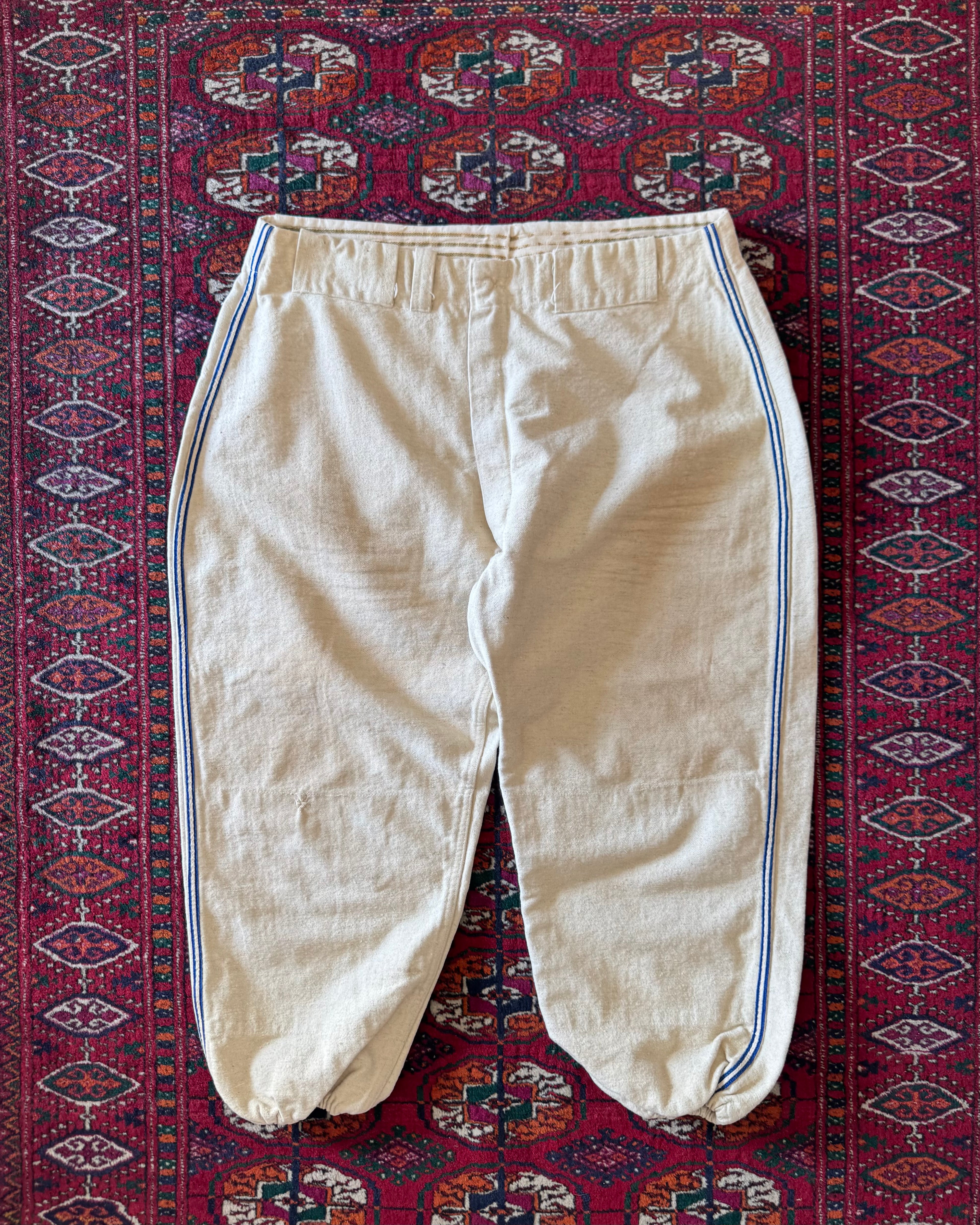Vintage 1950s wool baseball trousers
