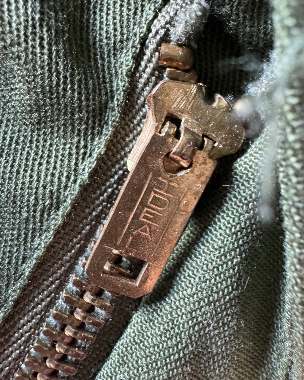 Vintage army OG 507 cut off