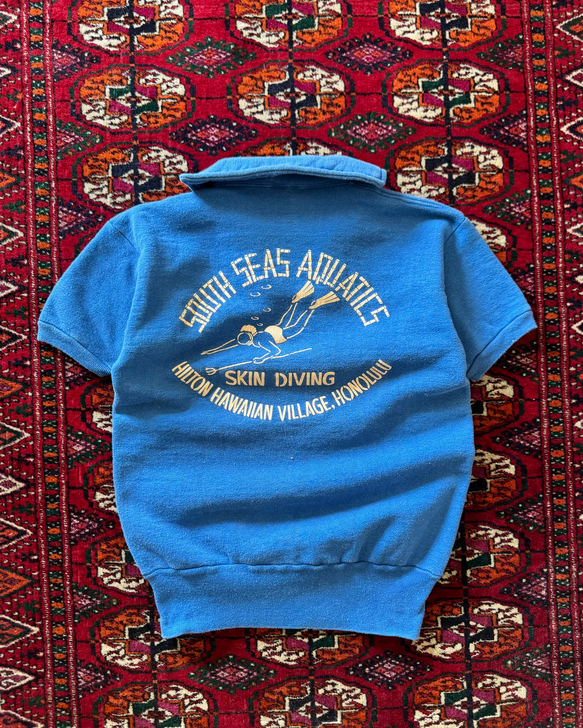 1950s Hawaiian diving sweat