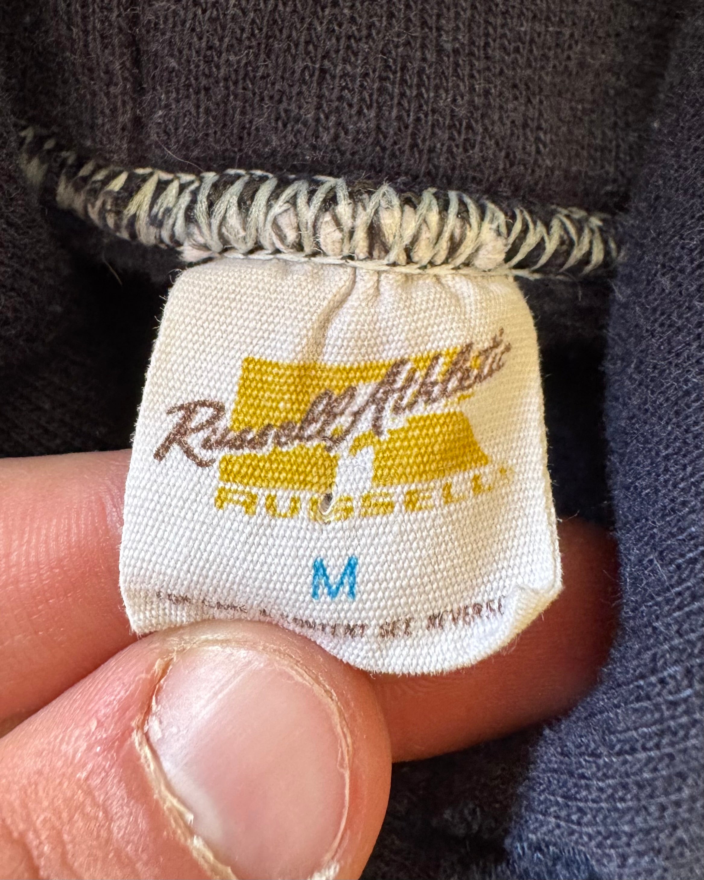1970s Russell gold tag Riverton hoodie