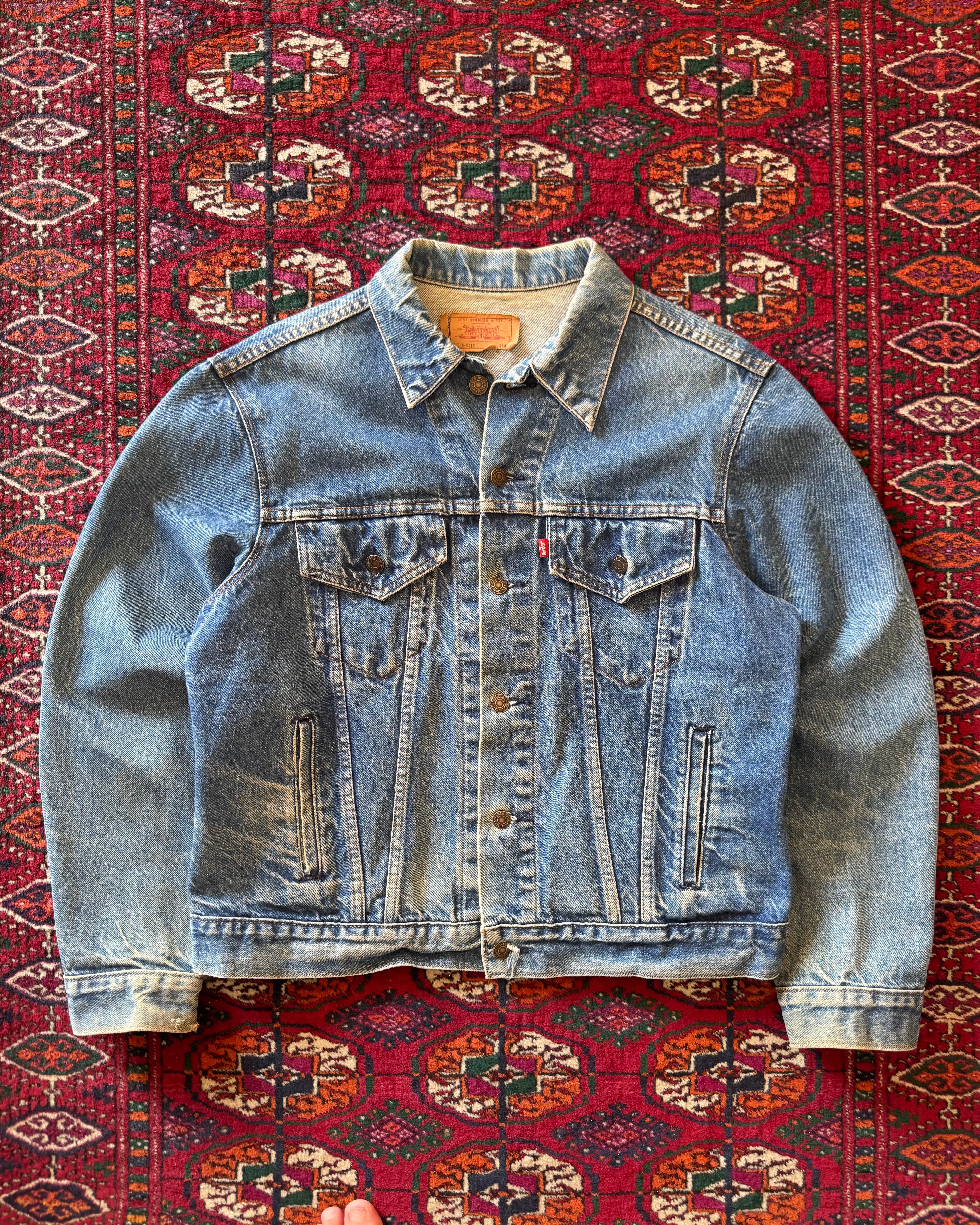 1980s Levi’s 70506 -0216 denim trucker jacket