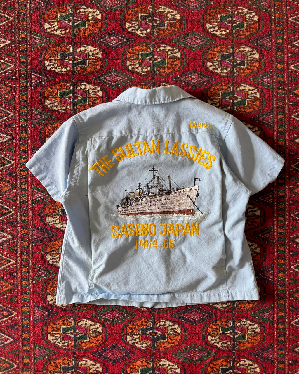 Vintage 1964 “Sultan Lassies” women’s souvenir shirt ￼
