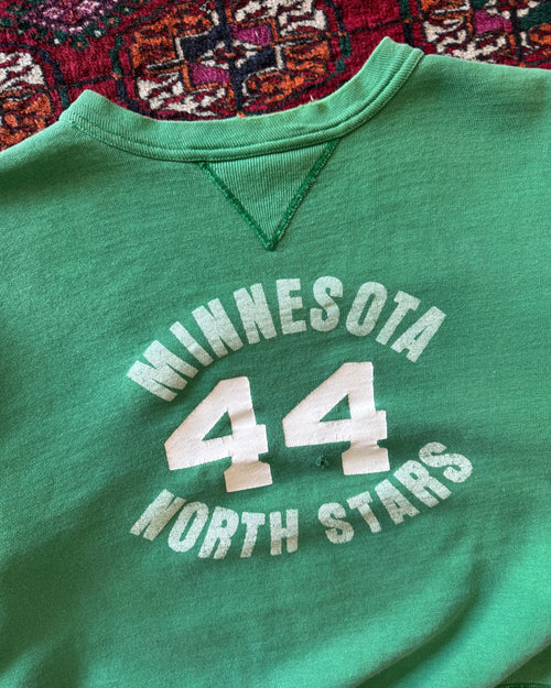 1950s Minnesota North Stars player issue chopped sweat