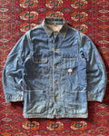 1960s Hercules sears roebuck and Co. flannel lined denim chore jacket