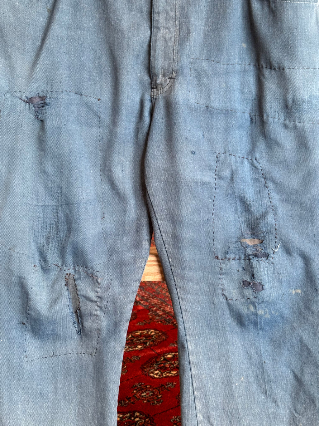 1960s big Smith farmhouse repaired work pants