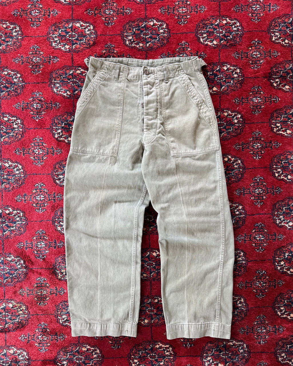 1970s OG-107 fatigue pants
