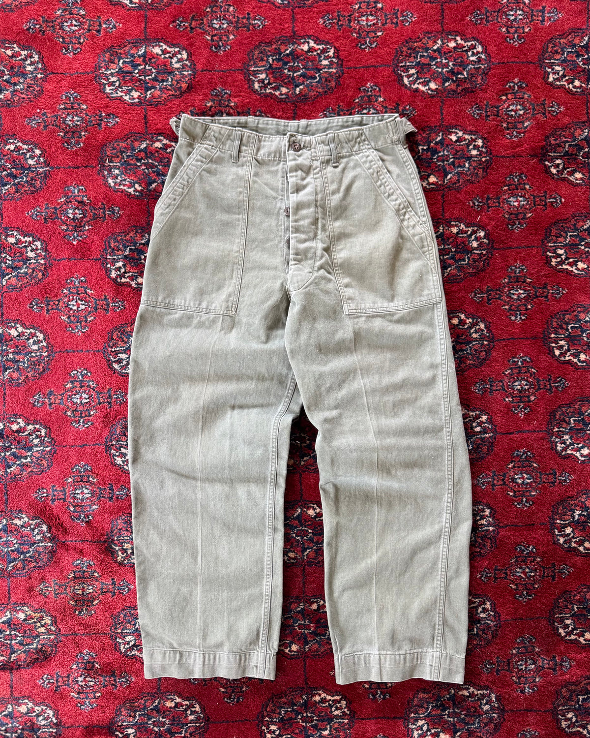 1970s OG-107 fatigue pants