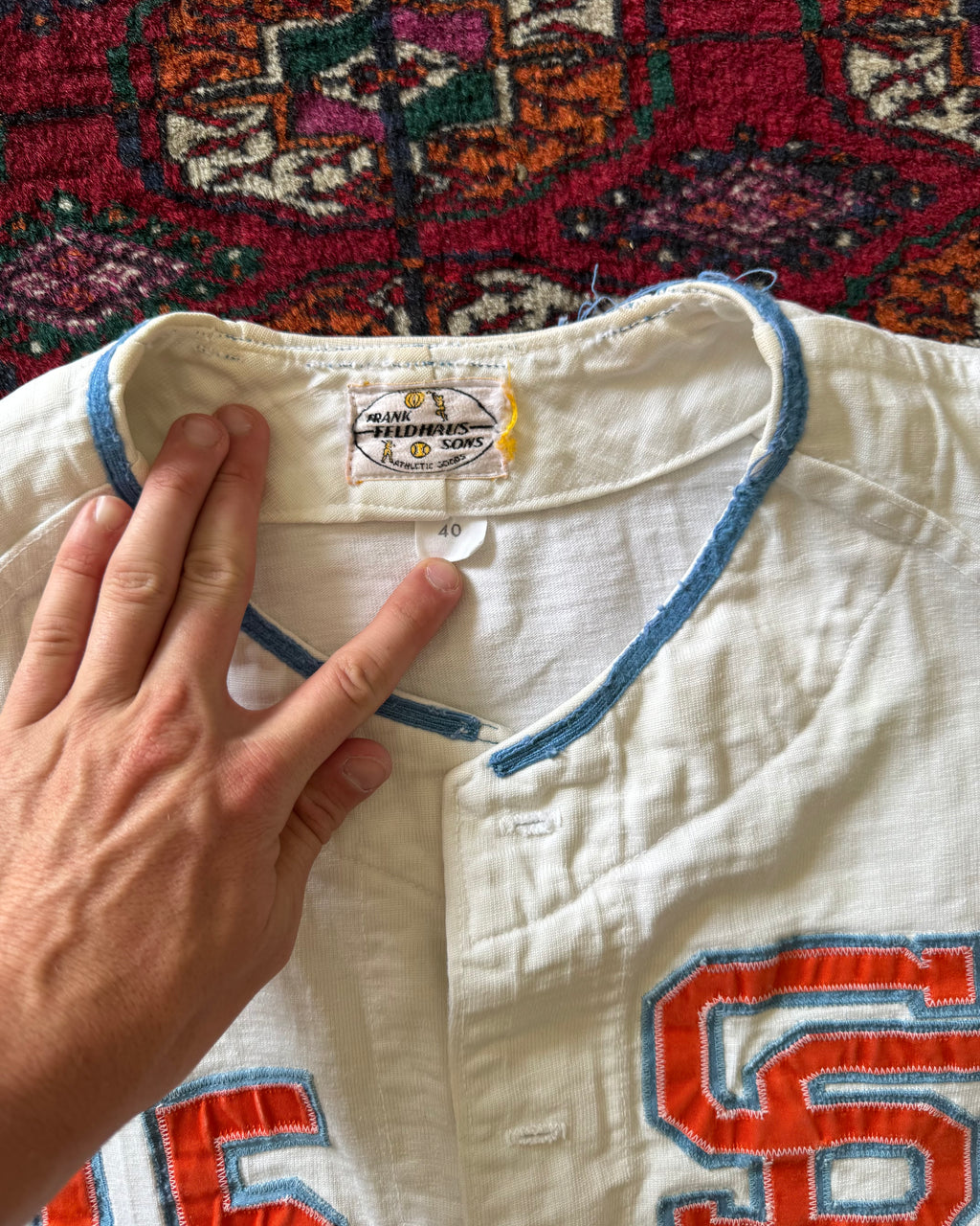 1960s baseball jersey