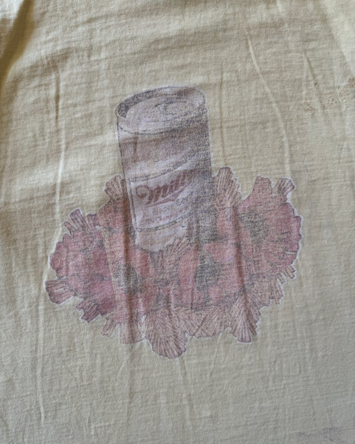 1960/70s yellow Miller faded tee