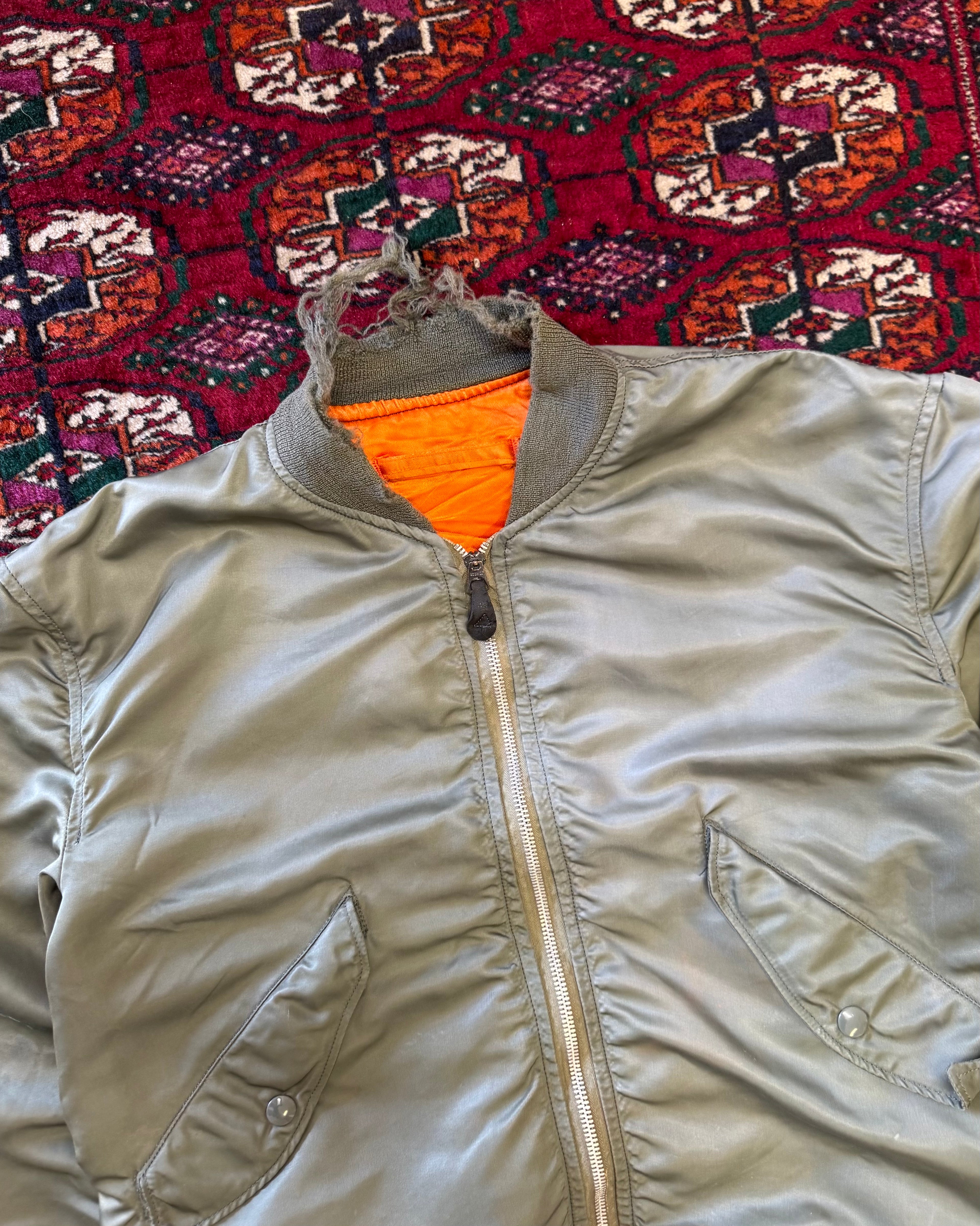 1970s MA-1 bomber jacket ￼