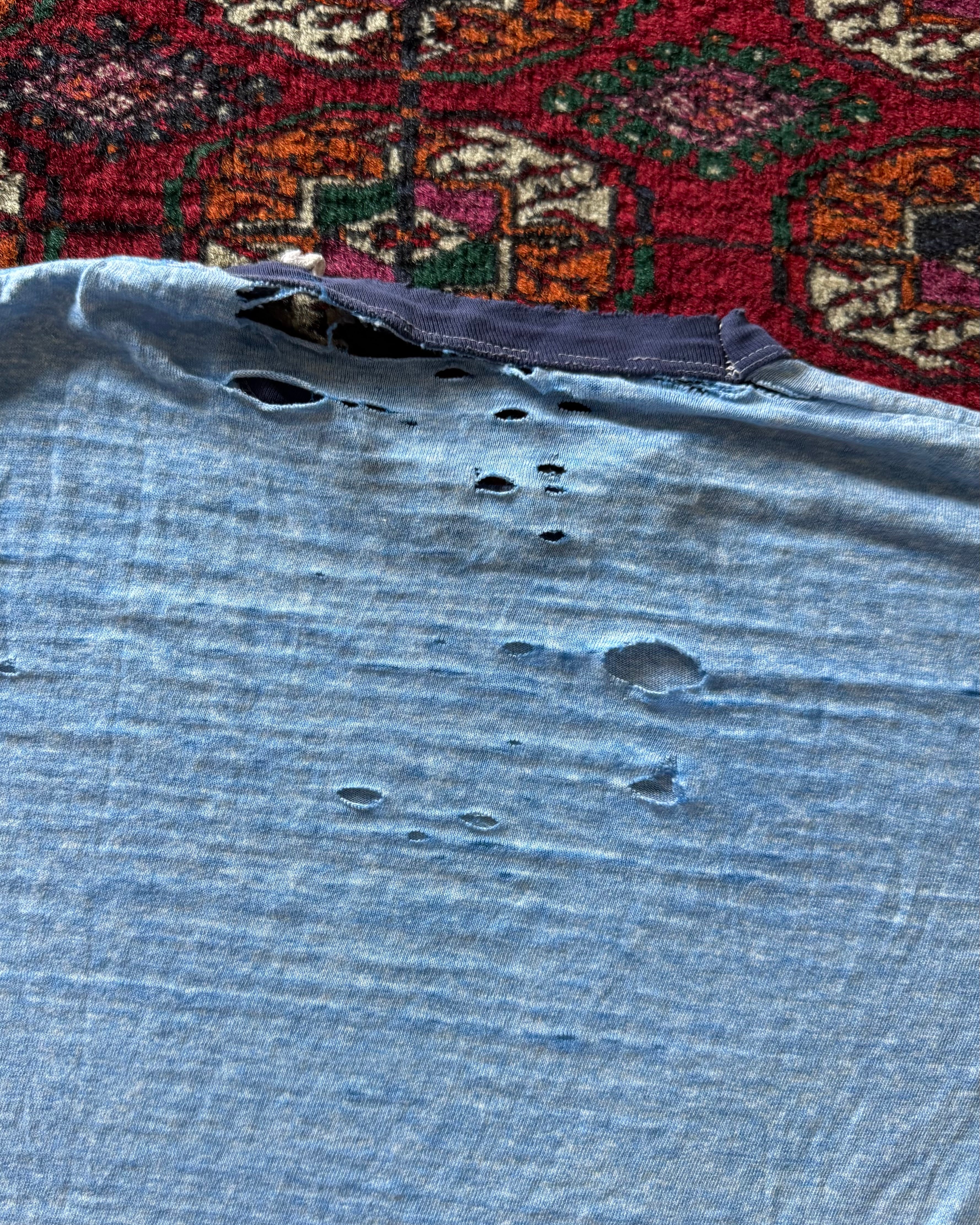1970s distressed ringer