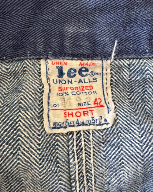1950s Lee union made sanfoized coveralls￼