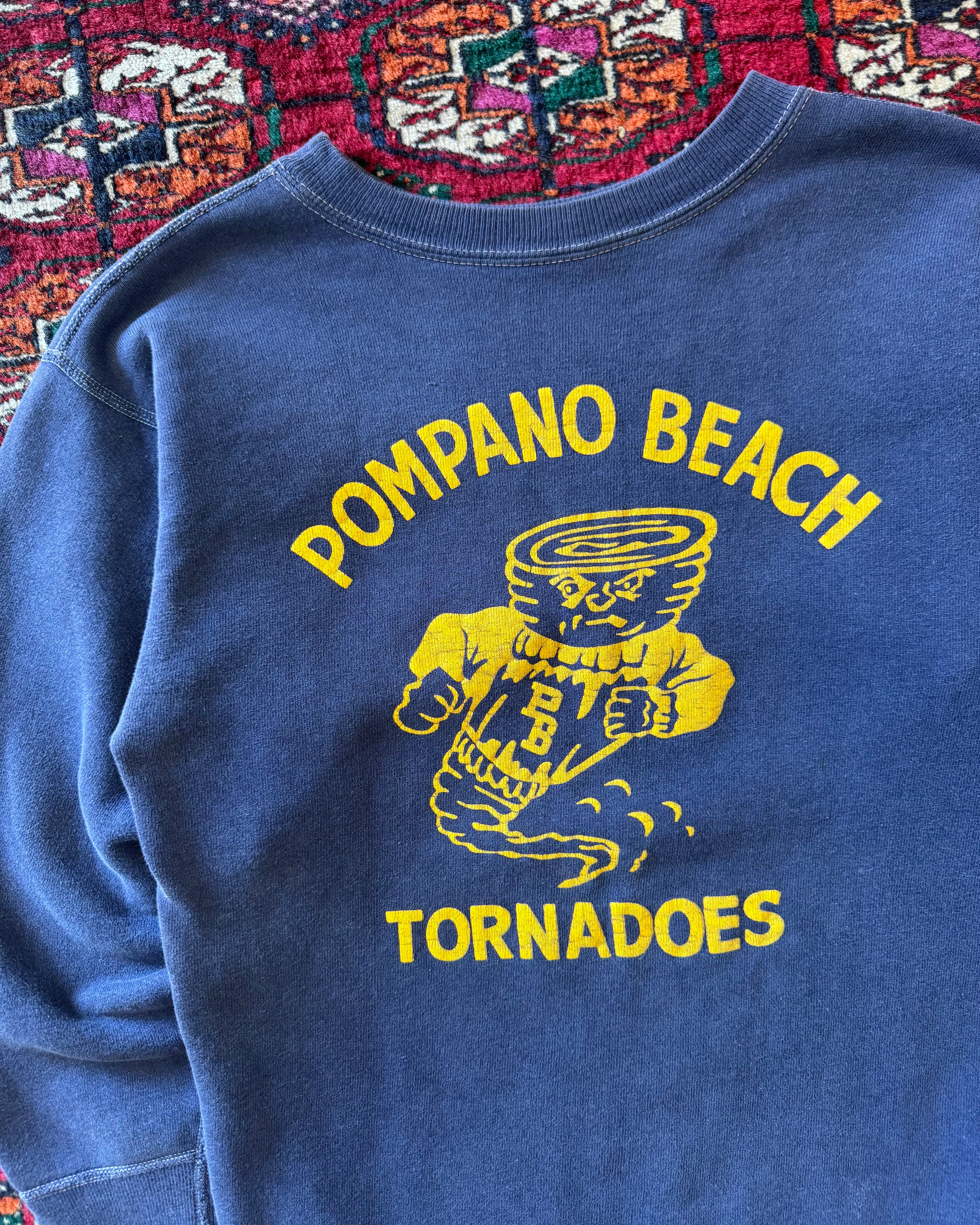 1950s Pompano Beach tornadoes sweatshirt