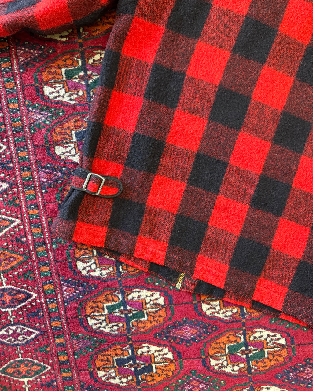 1950s/60s Woolrich Buffalo plaid hunting jacket