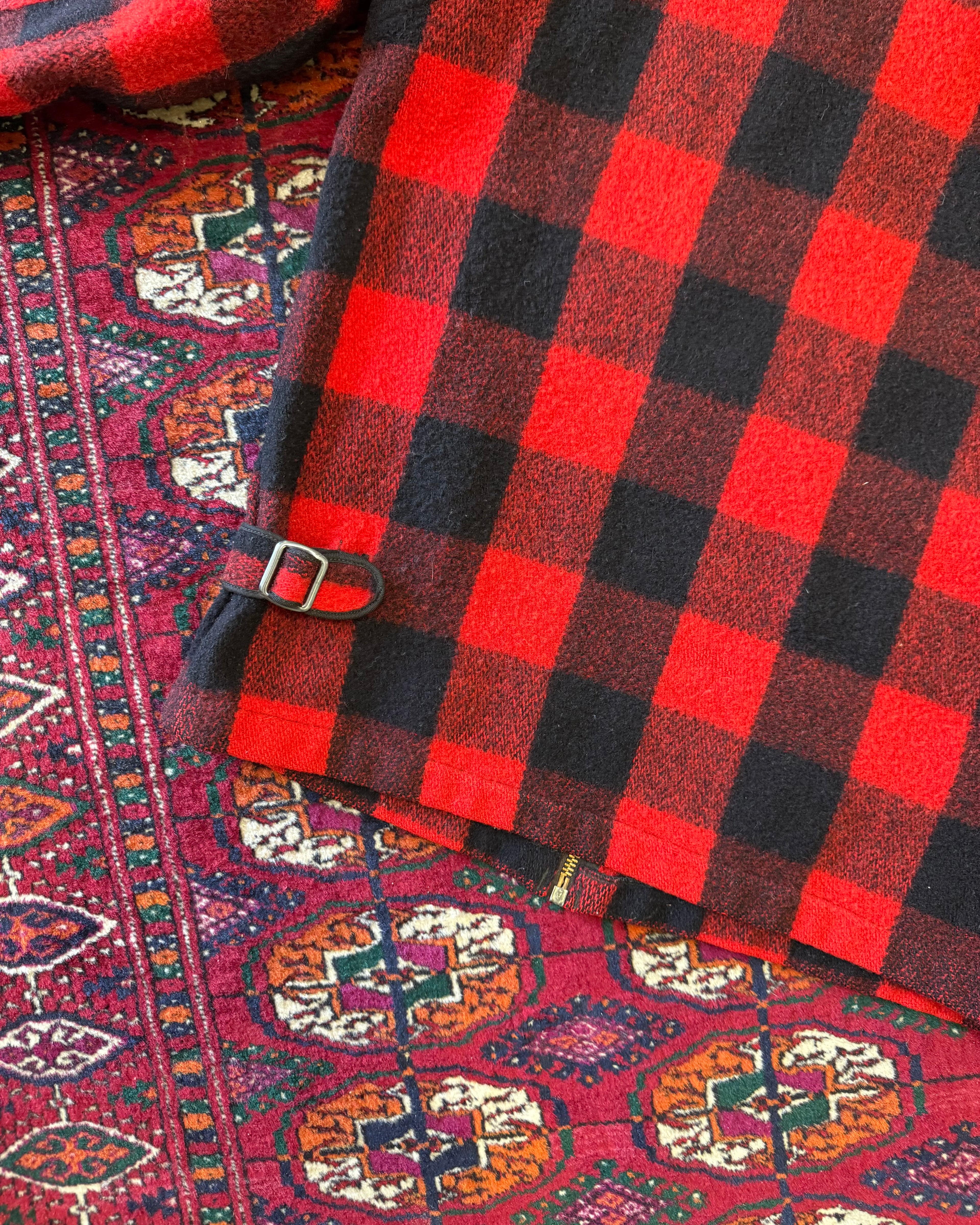 1950s/60s Woolrich Buffalo plaid hunting jacket