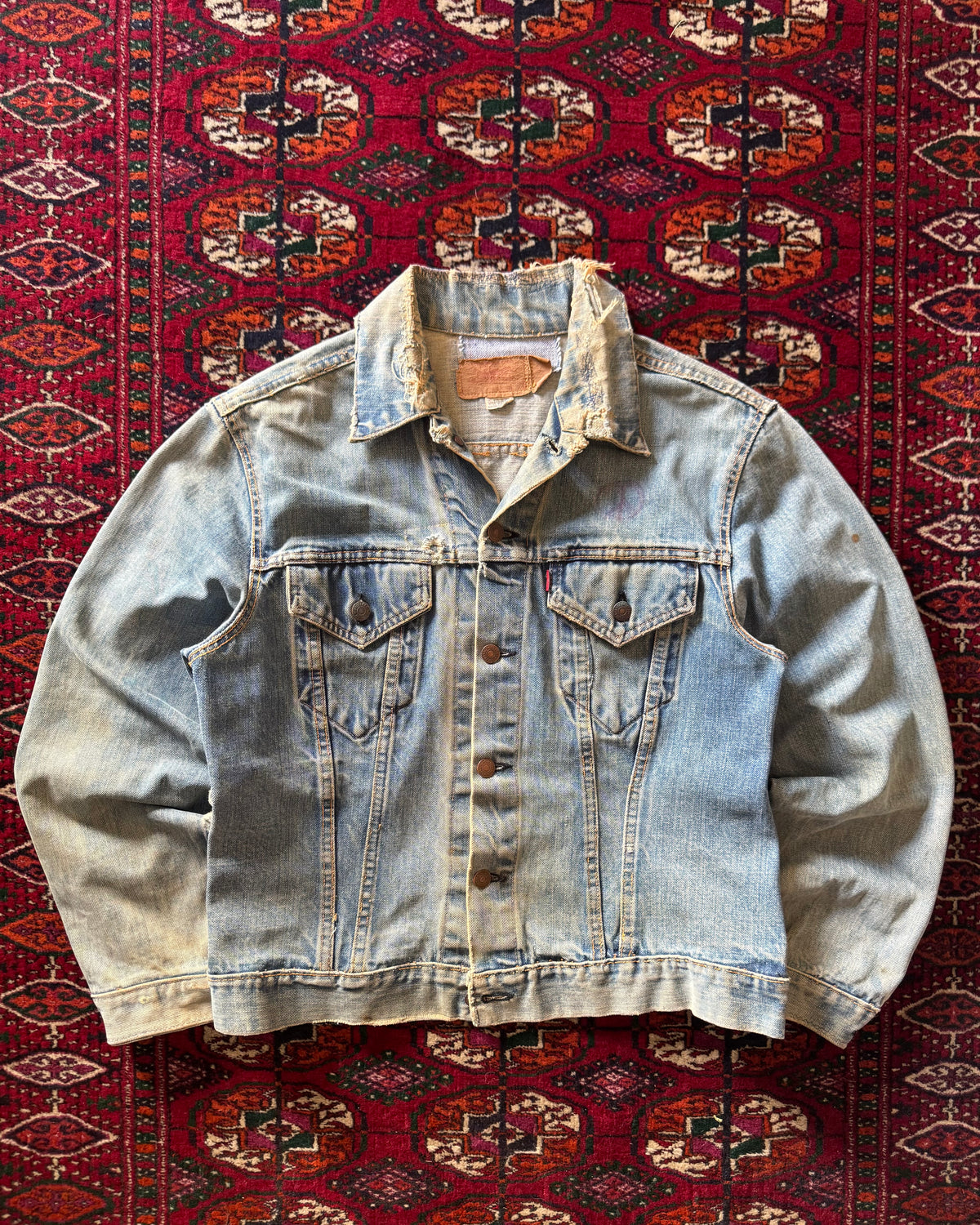 1970s Levi’s Type 3 Distressed and repaired Jacket