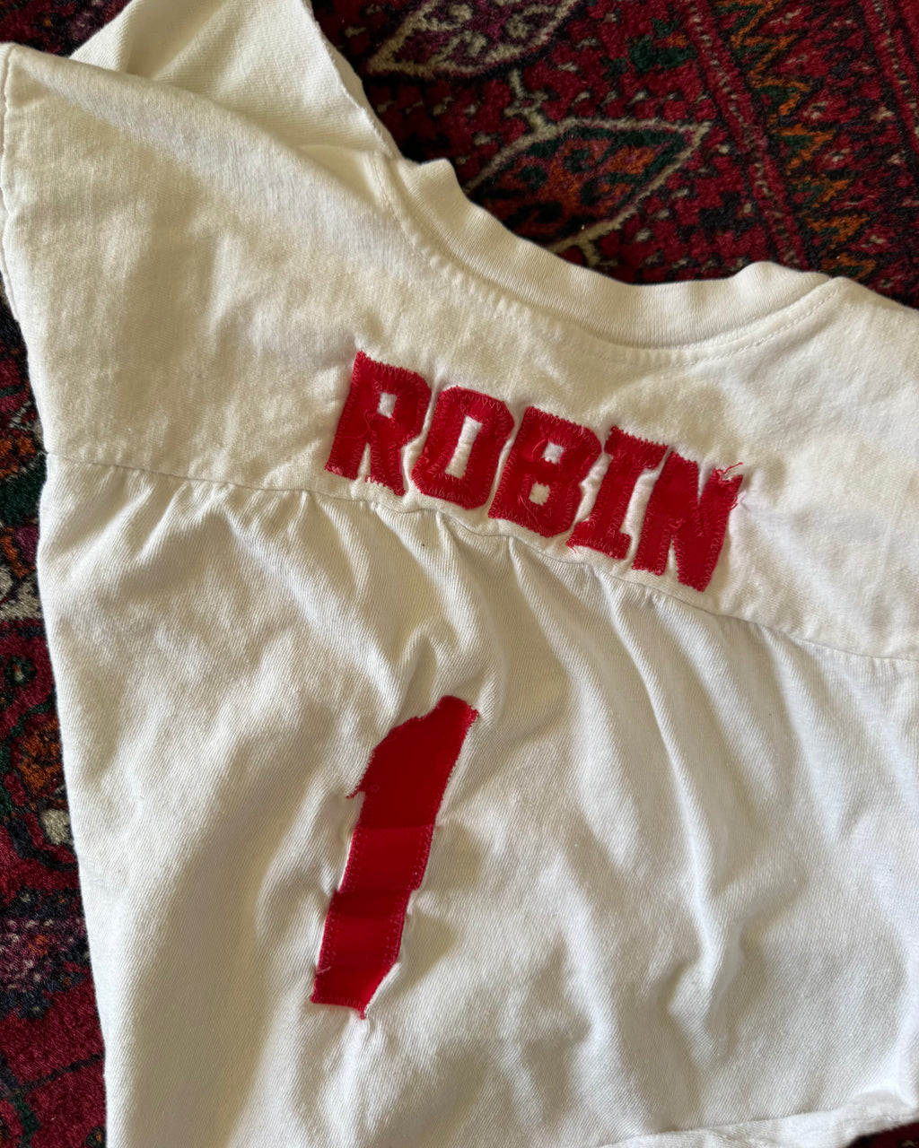 1960s JV cutoff cotton jersey