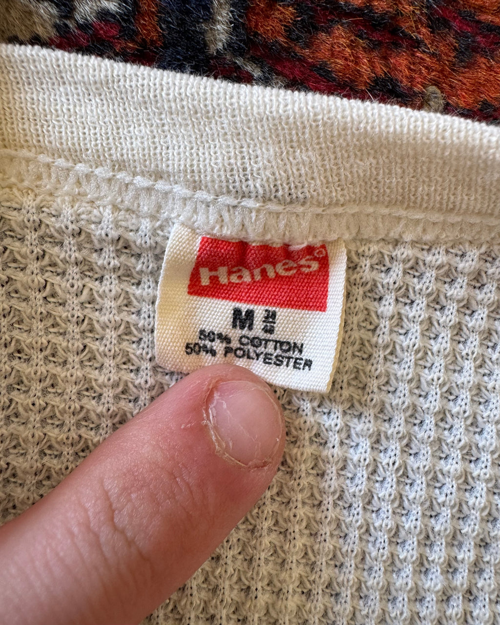 1970s Hanes thermal undershirt