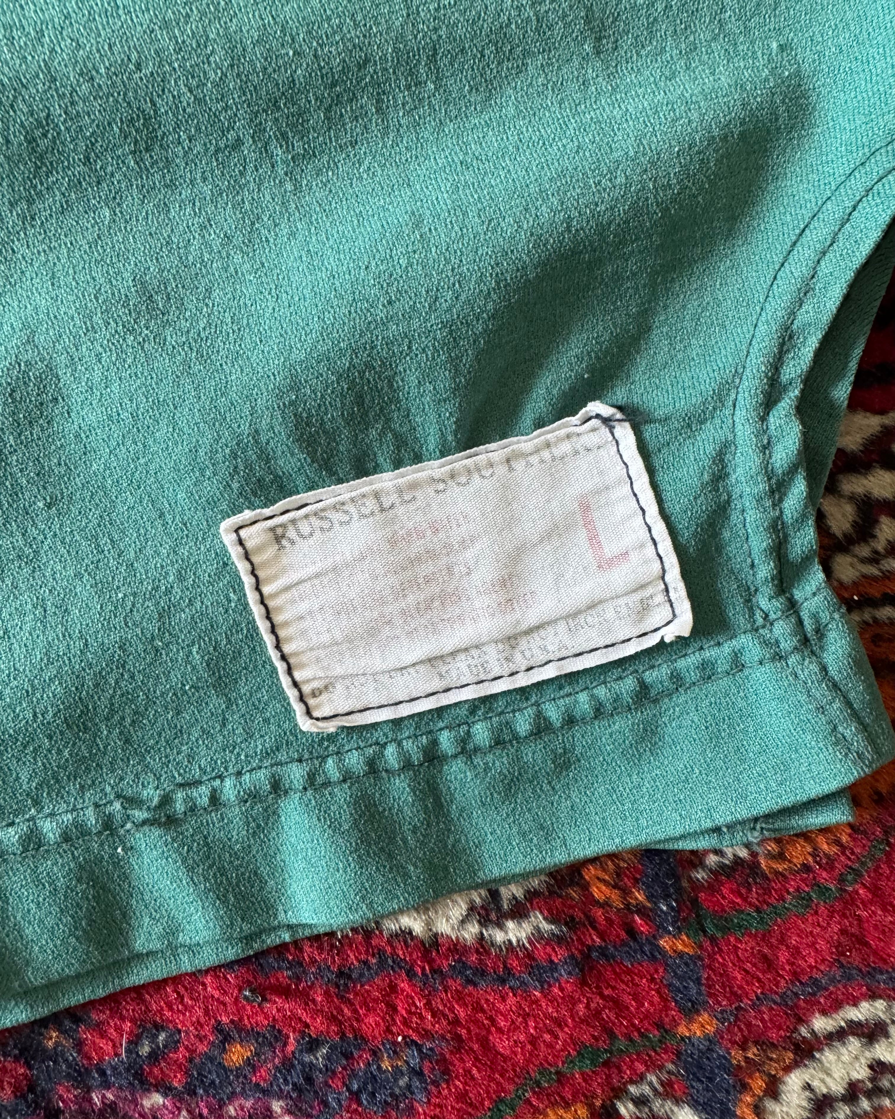 Vintage 1950s Russell athletic faded distressed football jersey ￼