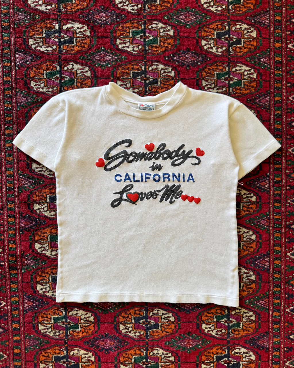 1980s Somebody in California Loves Me tee