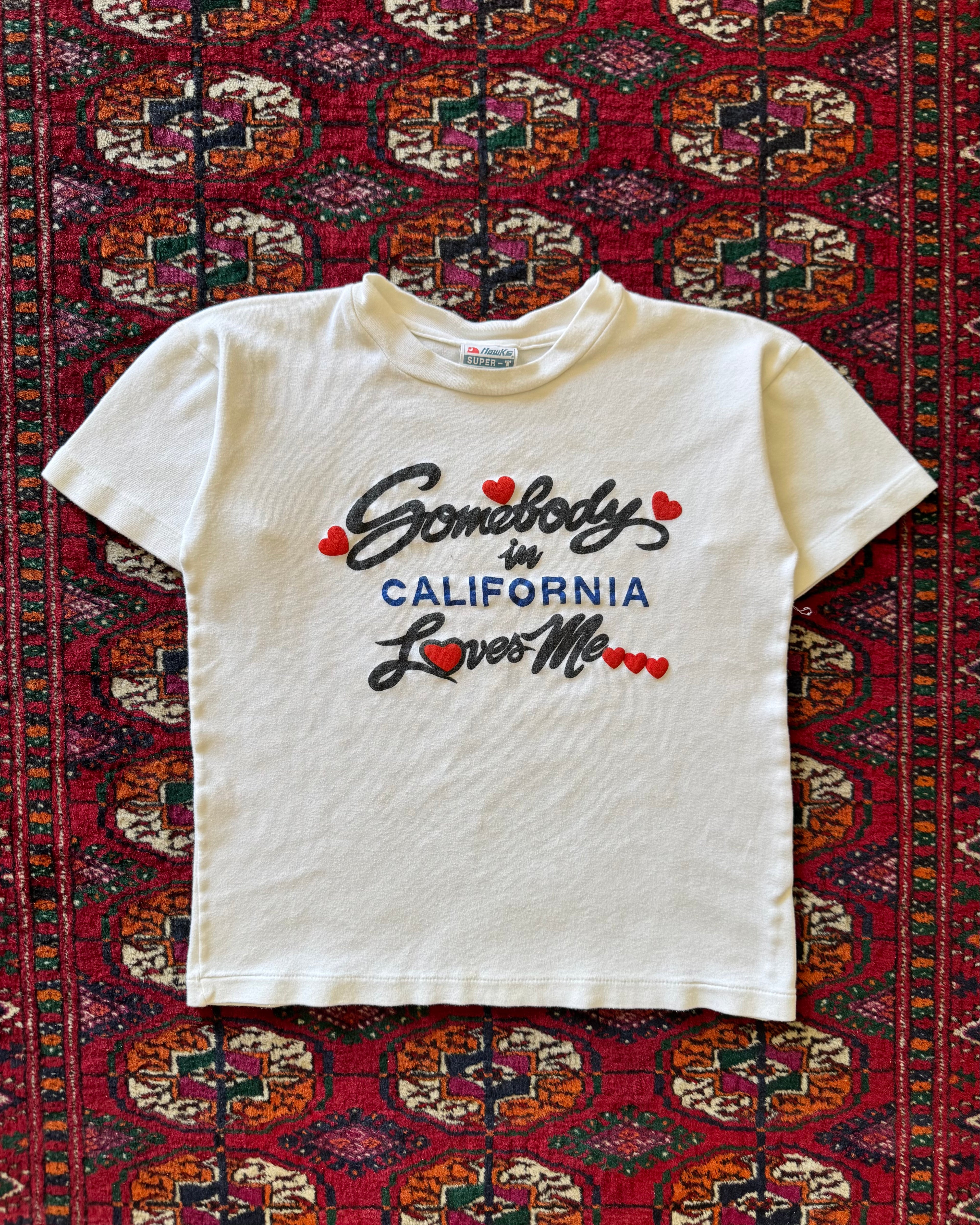 1980s Somebody in California Loves Me tee