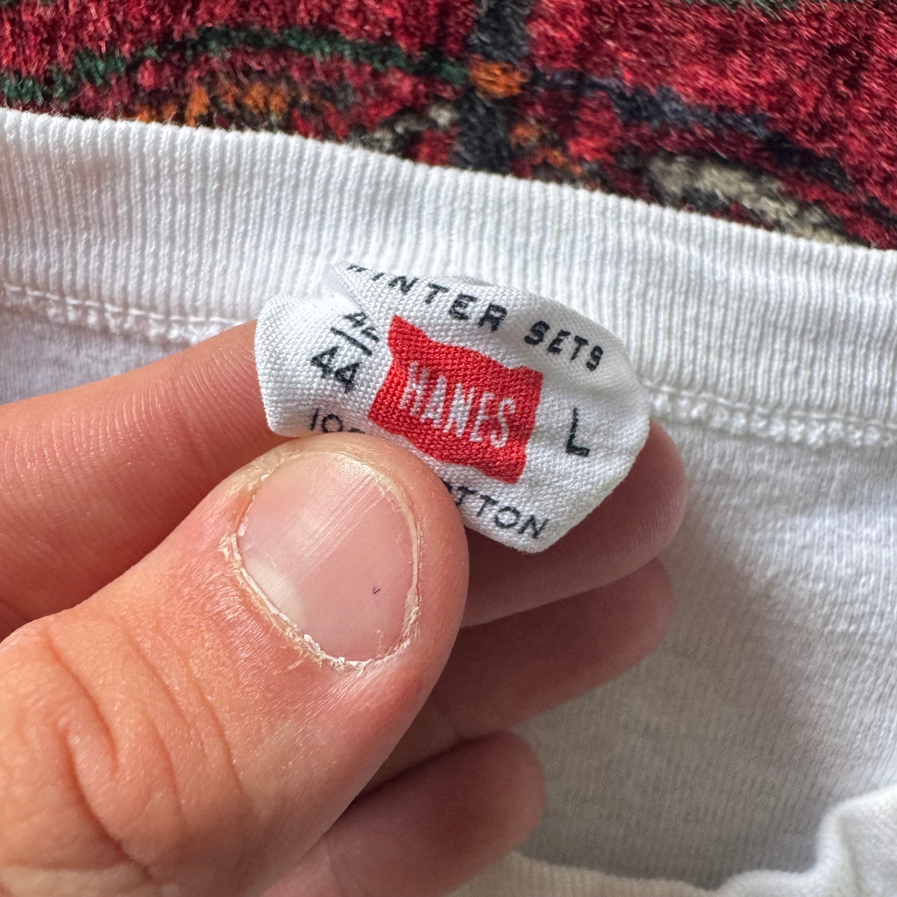1960s Hanes blank