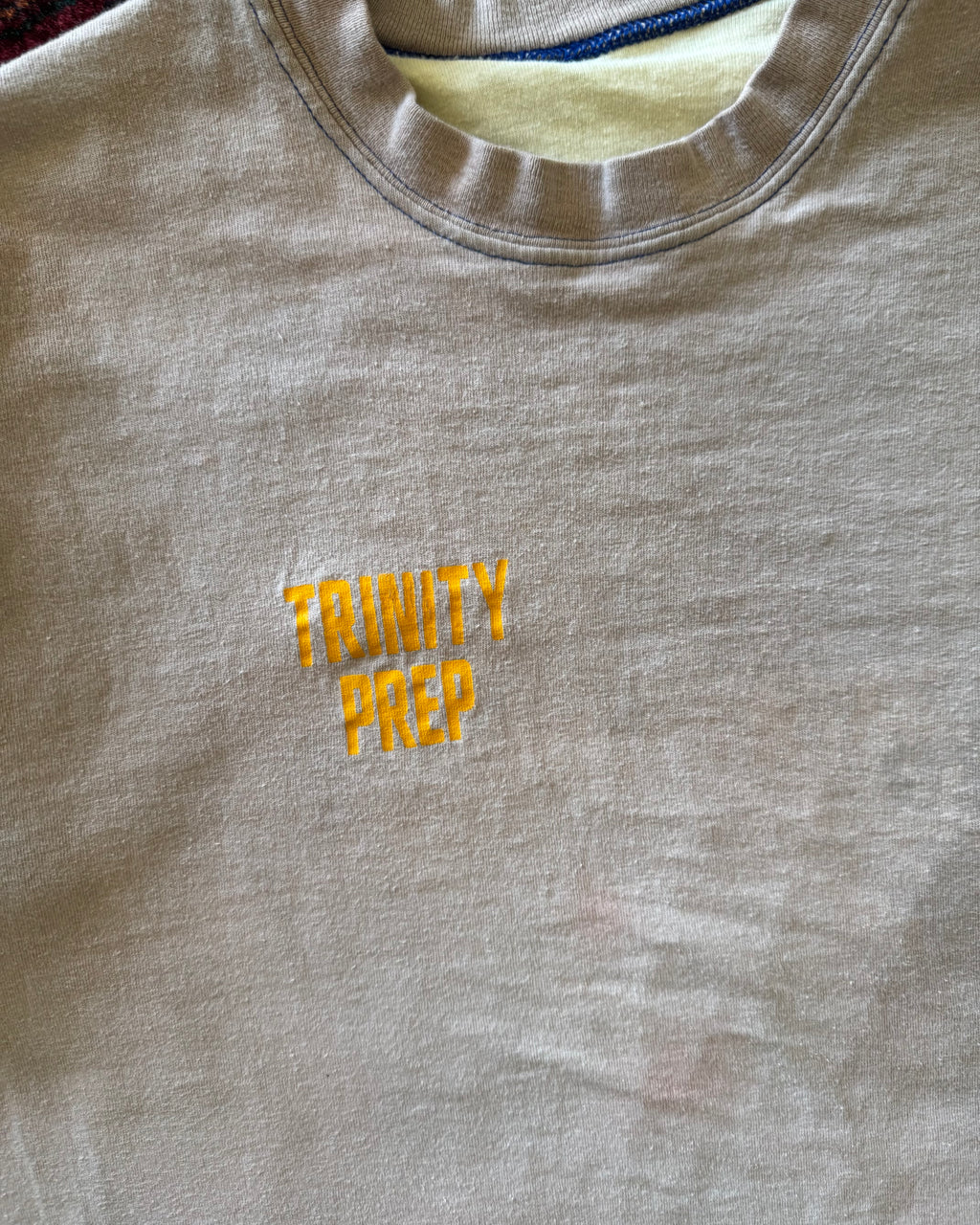 1960s Trinity prep double face tee