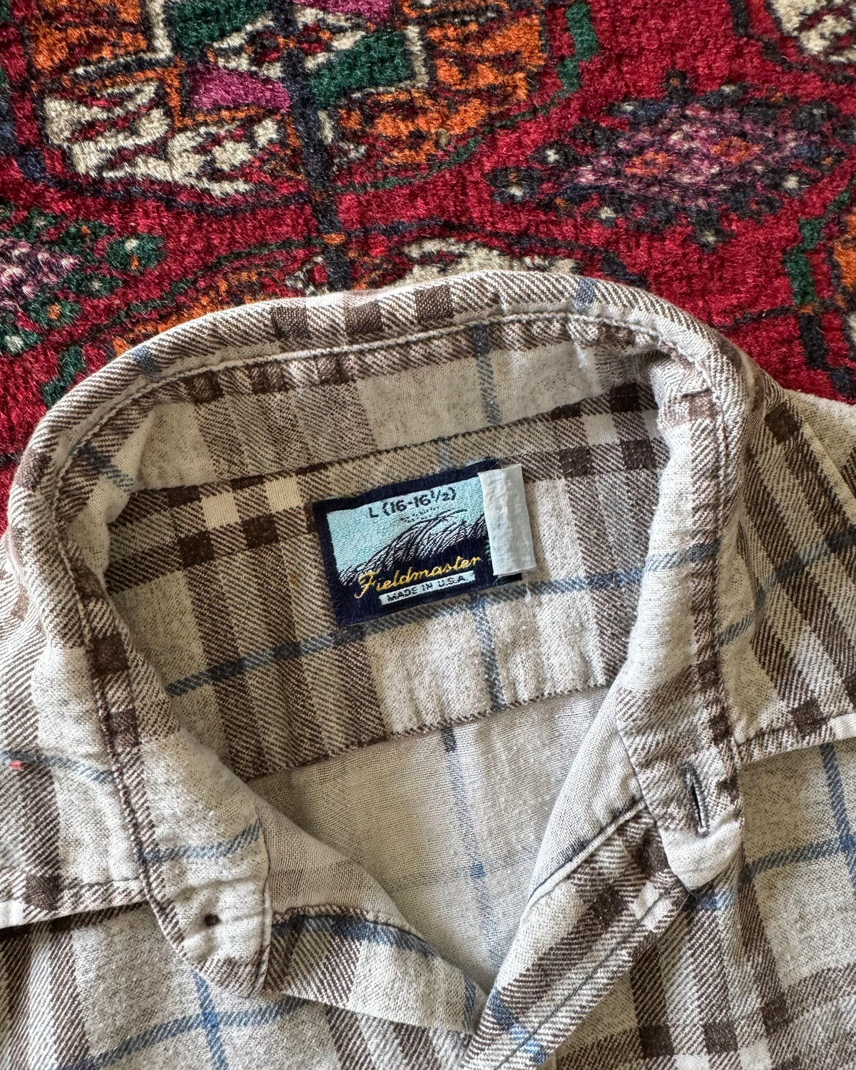 1980s Fieldmaster perma-prest flannel
