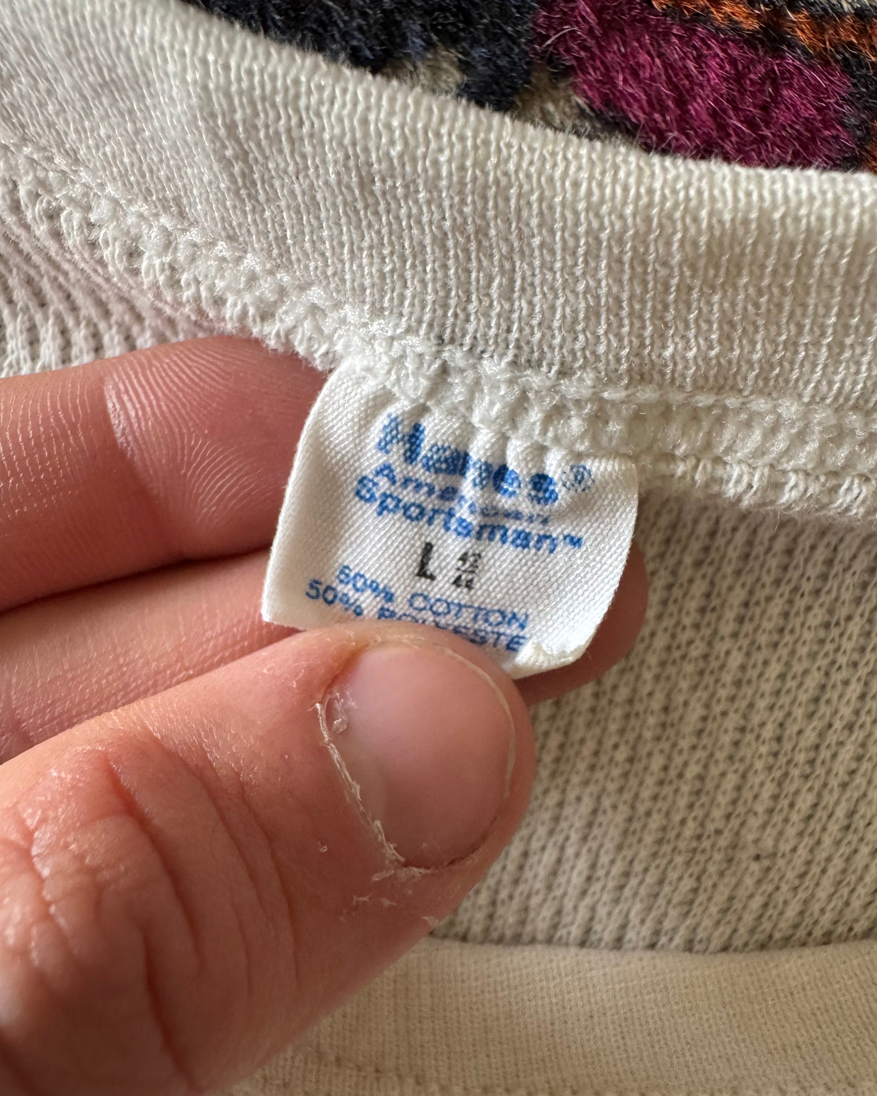 Vintage 1960s Hanes thermal chopped under shirt ￼