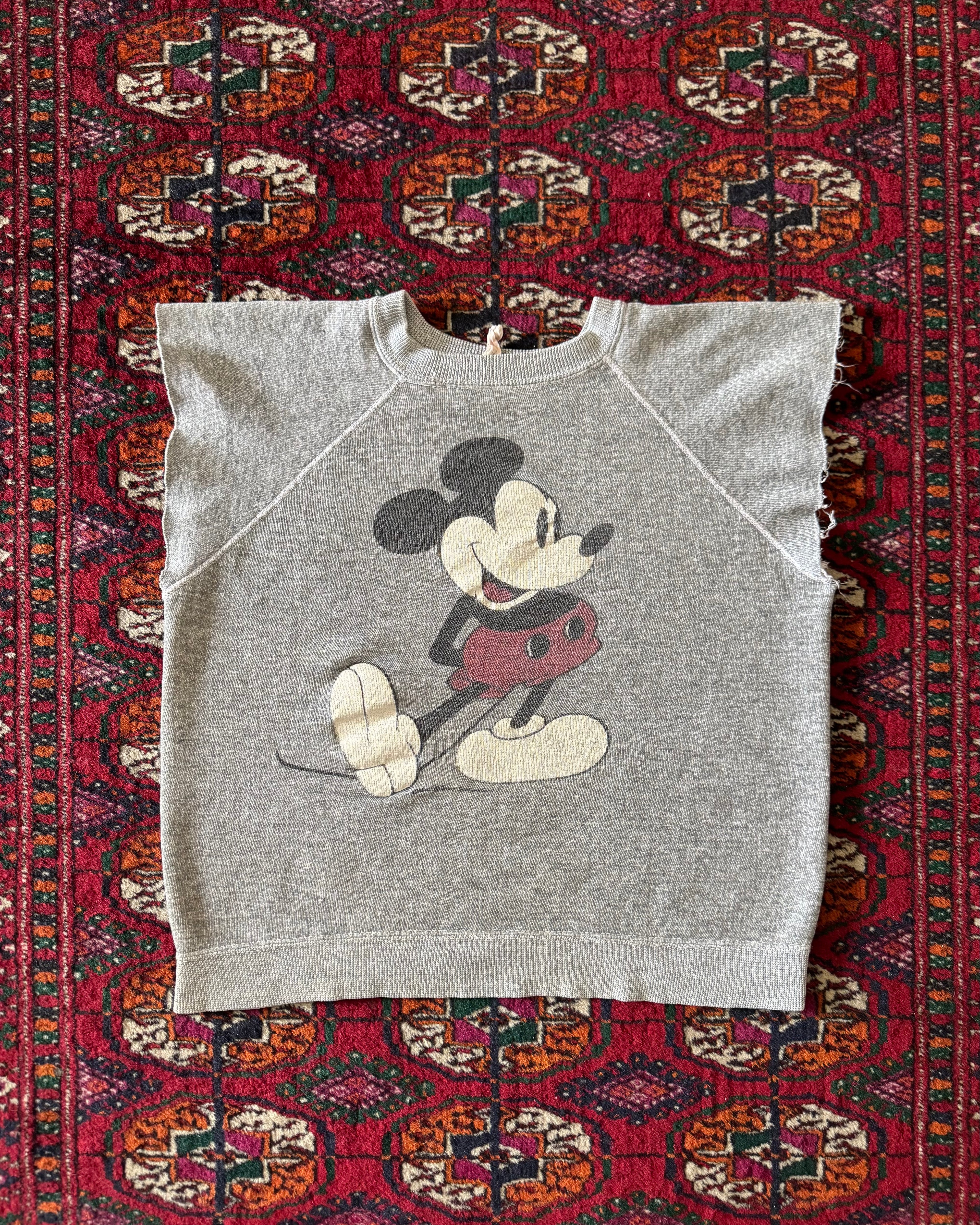 Vintage late 70s/80s Mickey Mouse cut sweat