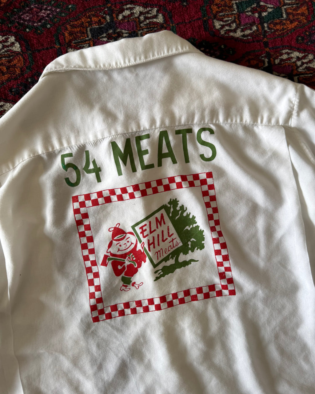 Vintage Rylon Elm Hill meats jac-shirt bowler ￼