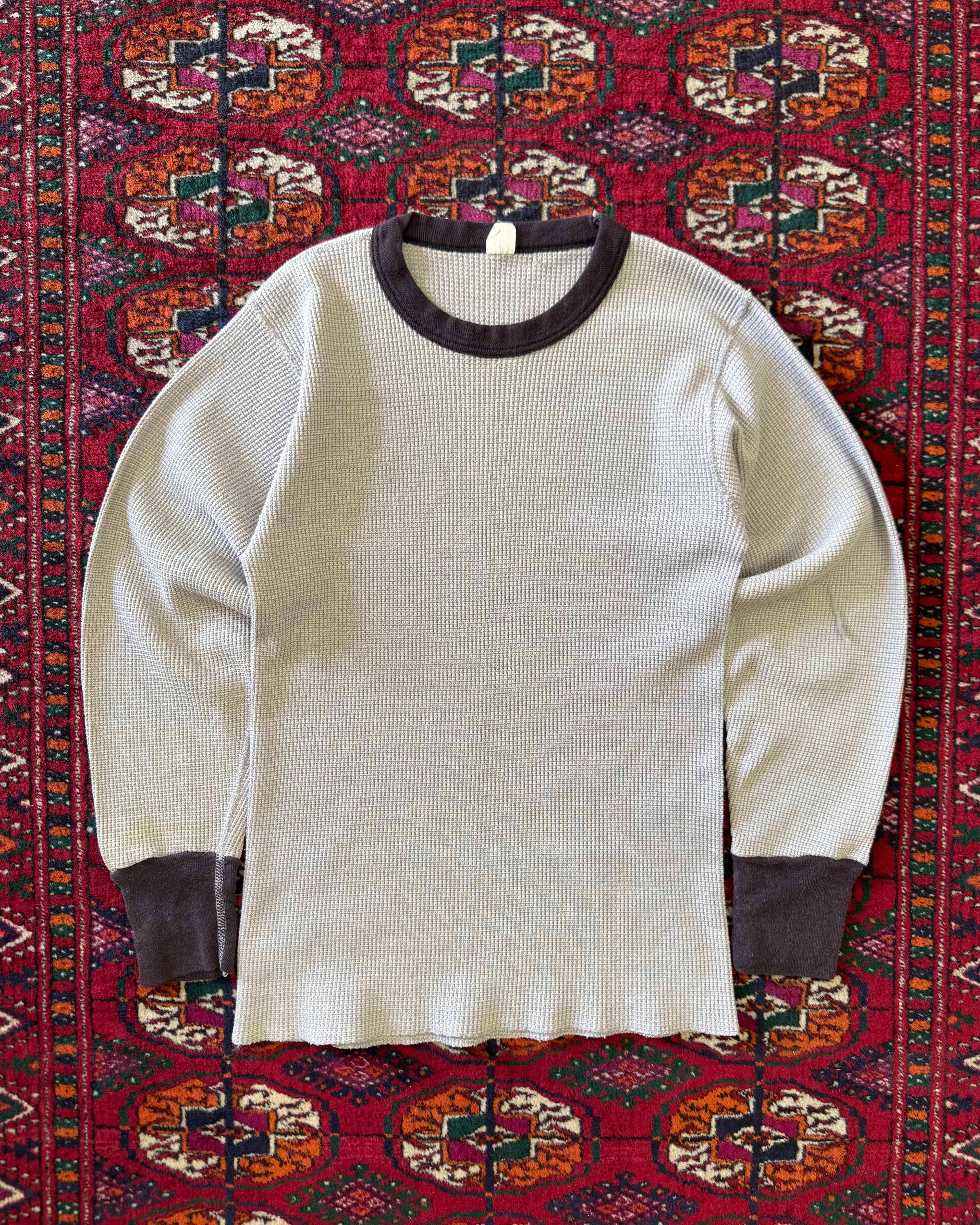 Vintage two-tone thermal undershirt
