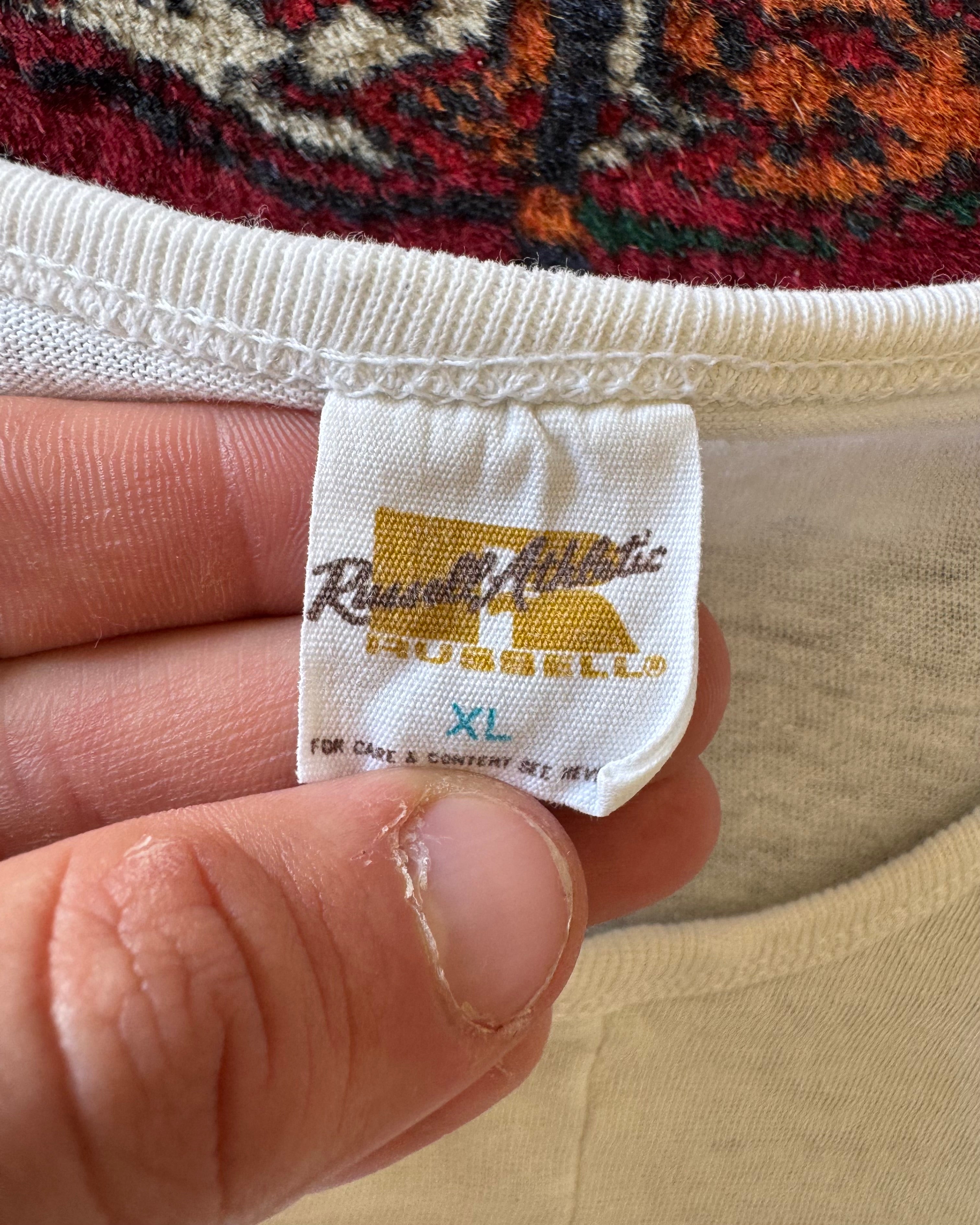 1970s faded distressed Russell shirt