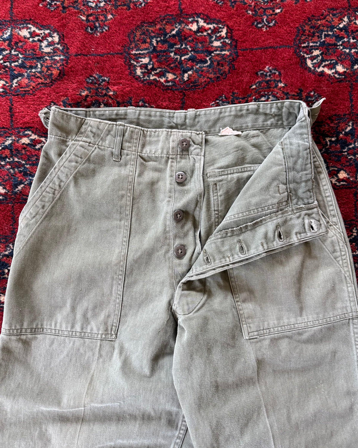 1970s OG-107 fatigue pants